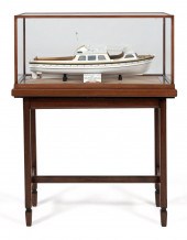 CASED MODEL OF THE LAUNCH "ARC