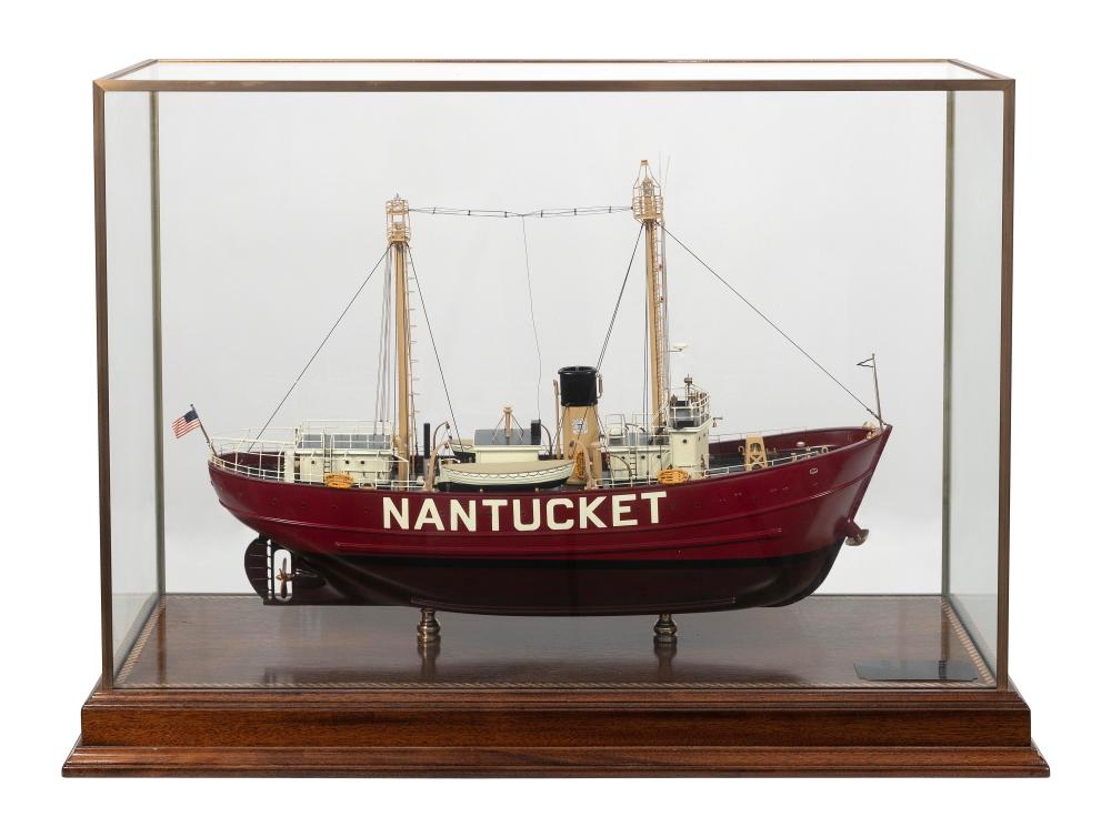 CASED MODEL OF THE “NANTUCKET”