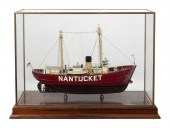 CASED MODEL OF THE “NANTUCKET”