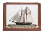 CASED MODEL OF THE TWO-MASTED