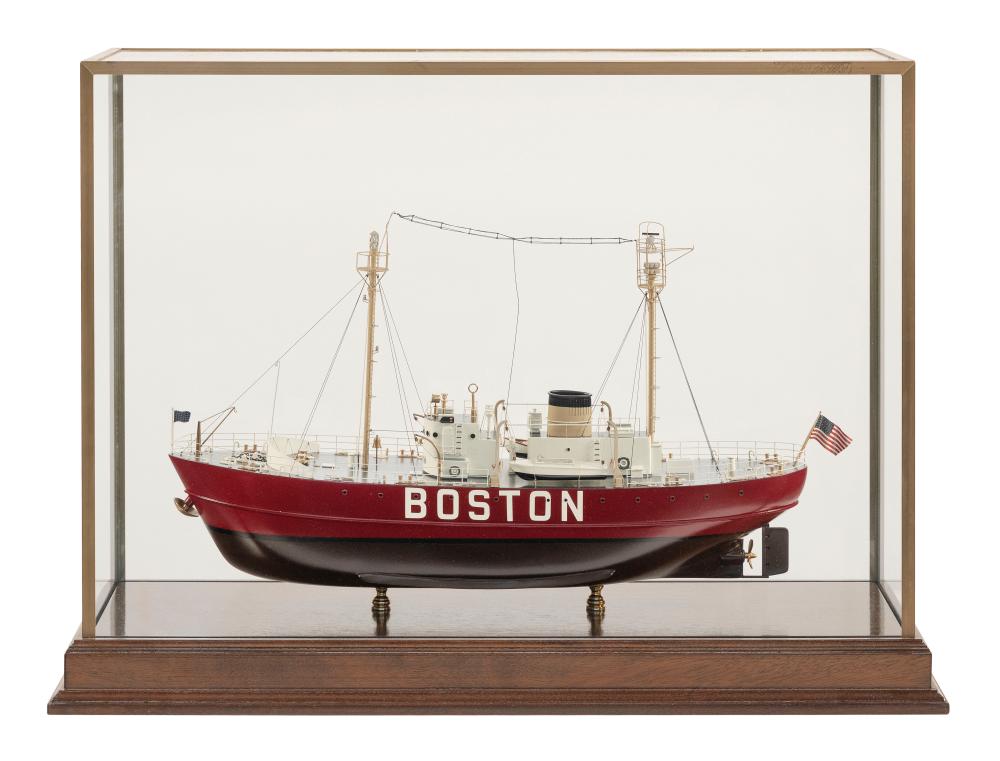 CASED MODEL OF THE U.S. COAST GUARD