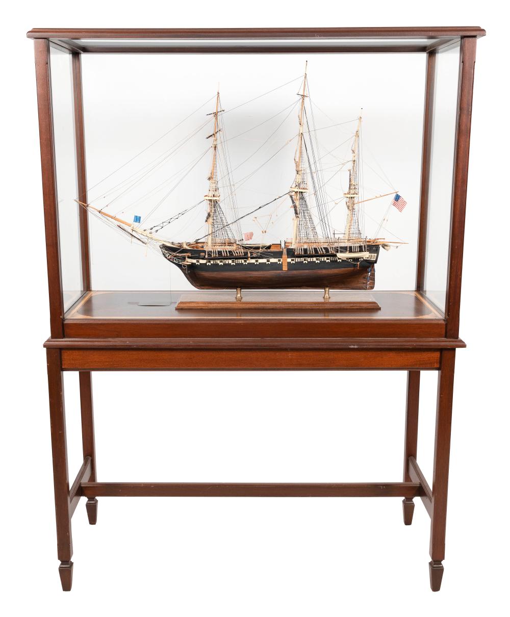 CASED MODEL OF THE U.S.S.