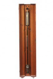 CASED NAUTICAL STICK BAROMETER