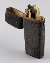 CASED NAVIGATIONAL SET 19TH CE
