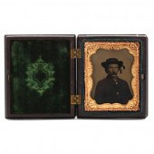 CASED NINTH-PLATE TINTYPE SHOW