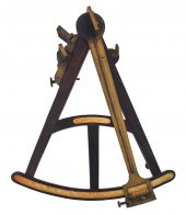 CASED OCTANT 18TH CENTURY CASE