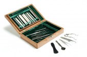 CASED OPHTHALMOLOGY SET. Ameri