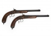 CASED PAIR OF BELGIAN PERCUSSI