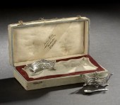 Cased Pair of German .800 Silv