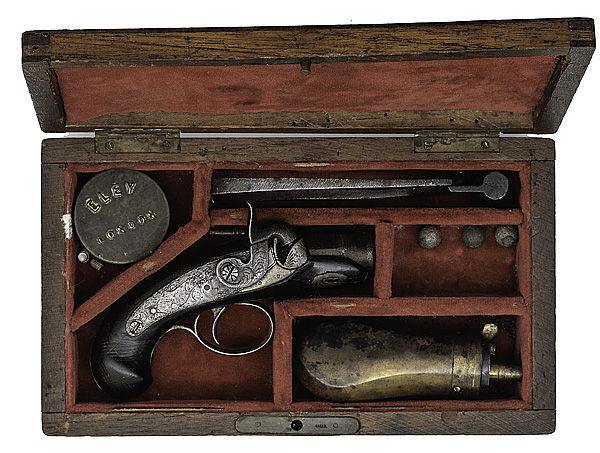 Cased Percussion Deringer