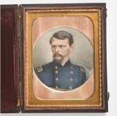 Cased Portrait Miniature of Ge