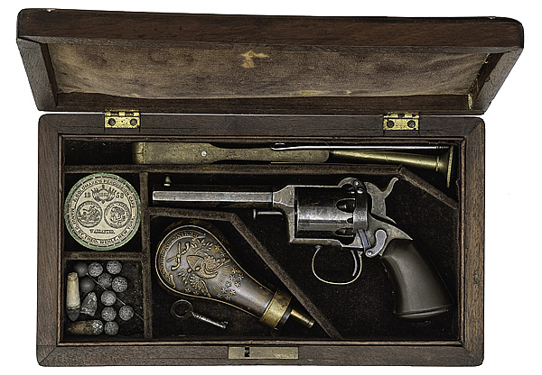 Cased Remington Beals lst Model 3rd