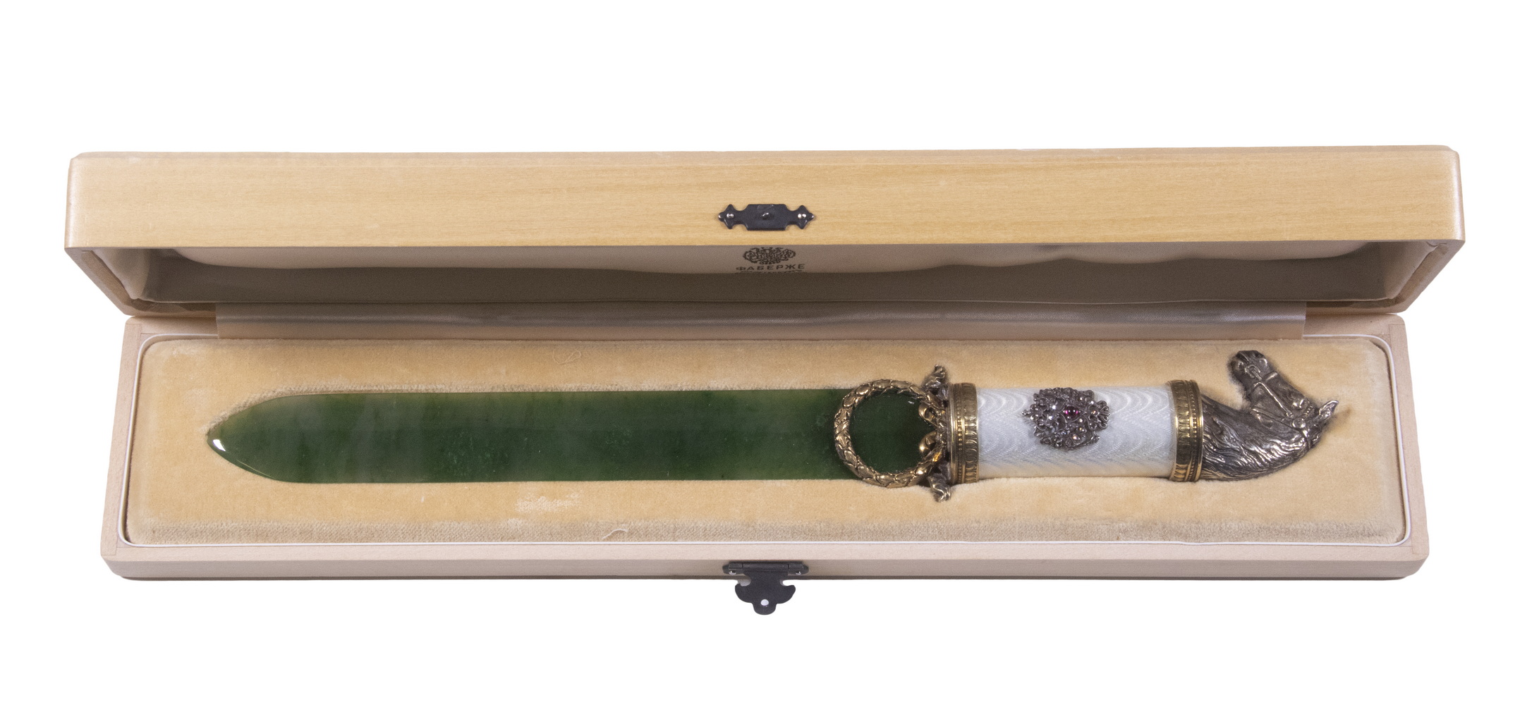 CASED RUSSIAN GILT SILVER &