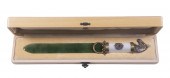 CASED RUSSIAN GILT SILVER & NE