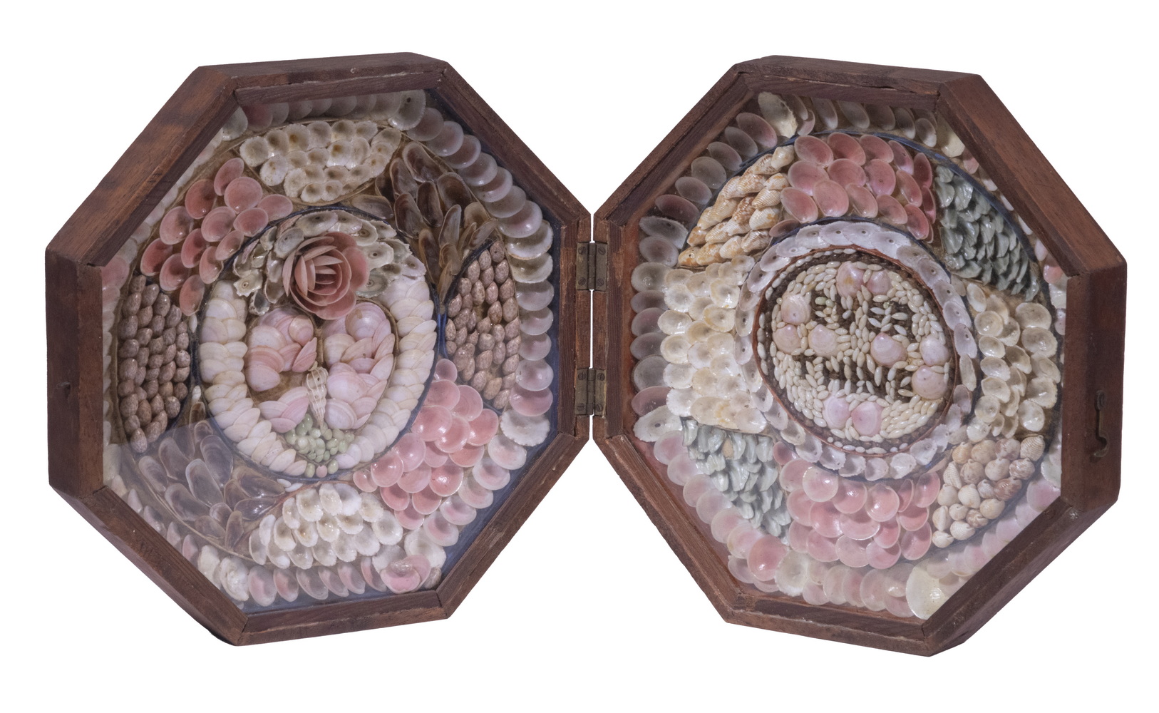 CASED SAILOR'S VALENTINE Late