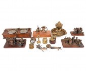 Cased scale, gimbaled brass ch