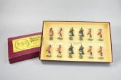 CASED SET OF 12 BRITISH SOLDIE