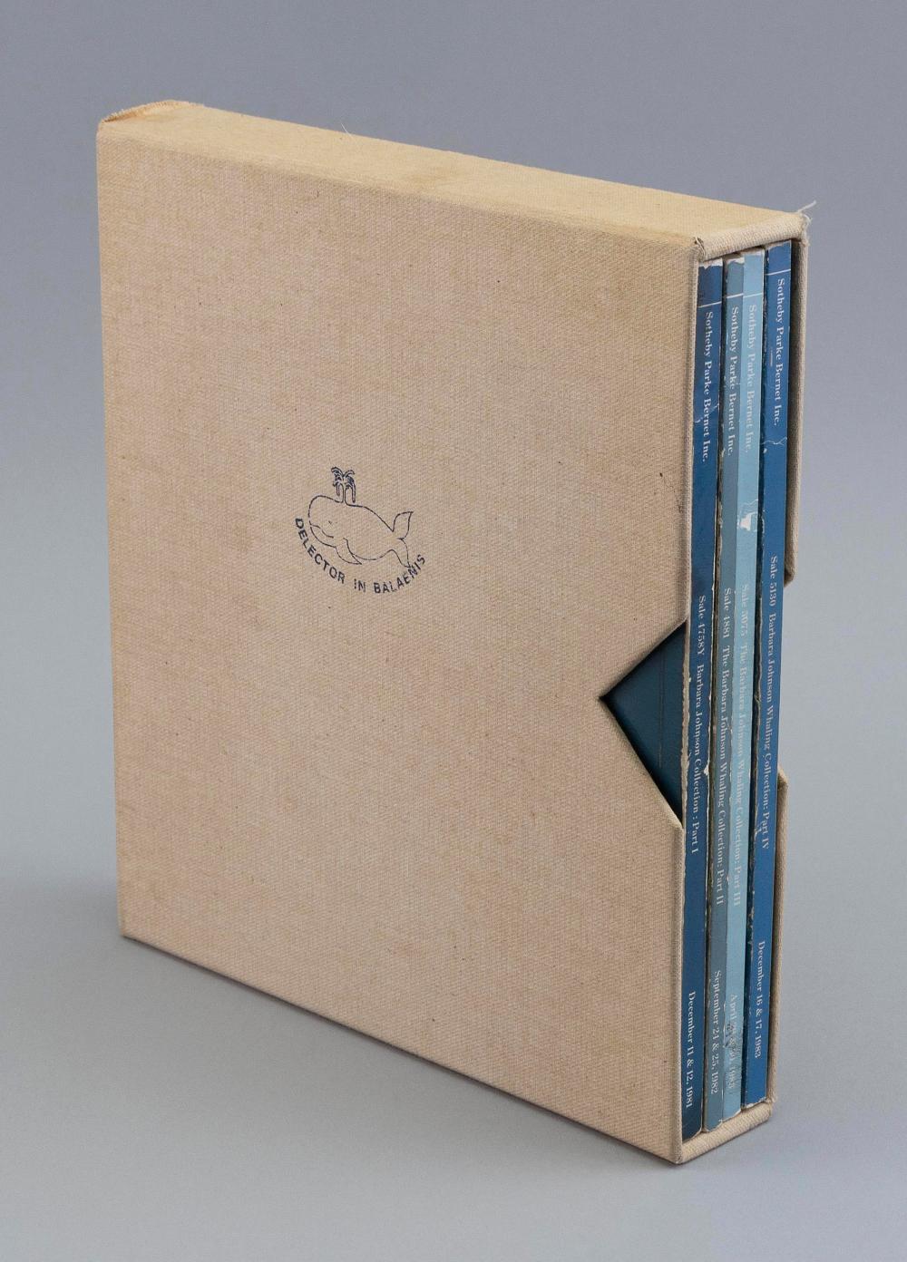 CASED SET OF FOUR BARBARA JOHNSON