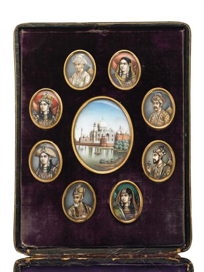 Cased set of Indian Company