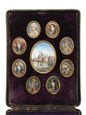 Cased set of Indian Company Sc