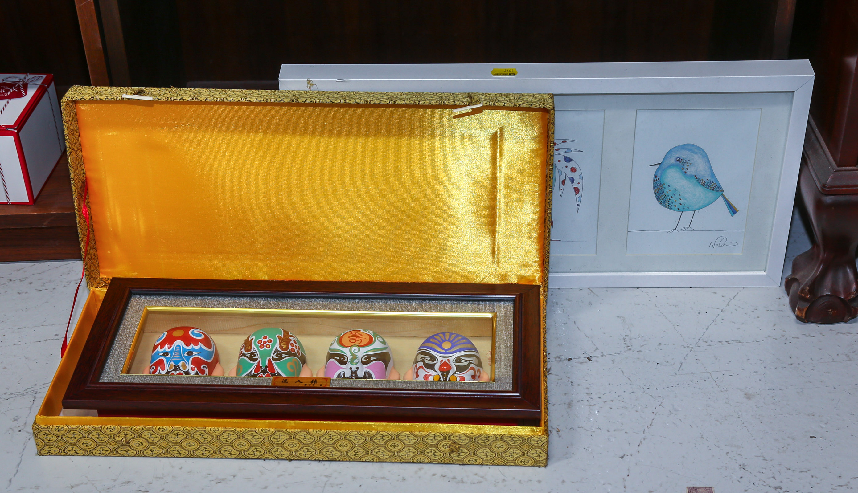 CASED SET OF MINIATURE CHINESE