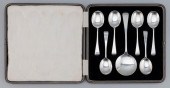 CASED SET OF SEVEN STERLING SI