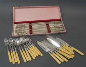 CASED SET OF TWELVE ENGLISH SI