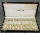 Cased set of twelve Netherland
