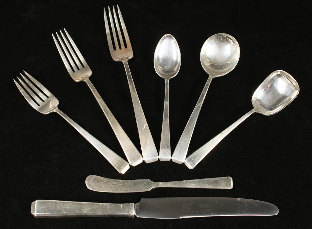 CASED SET STERLING SILVER