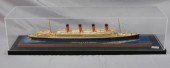 CASED SHIP MODEL OF SS LUSITAN