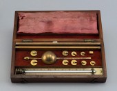 CASED SIKE'S HYDROMETER 19TH C