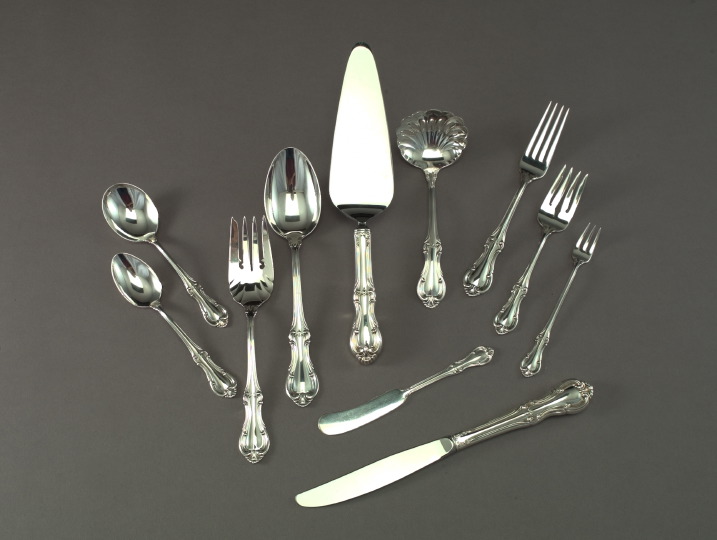 Cased Sixty-Piece Set of