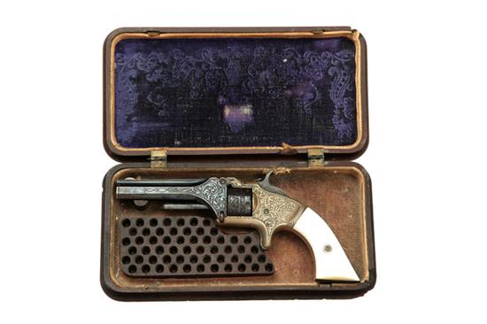 CASED SMITH AND WESSON MODEL NO.
