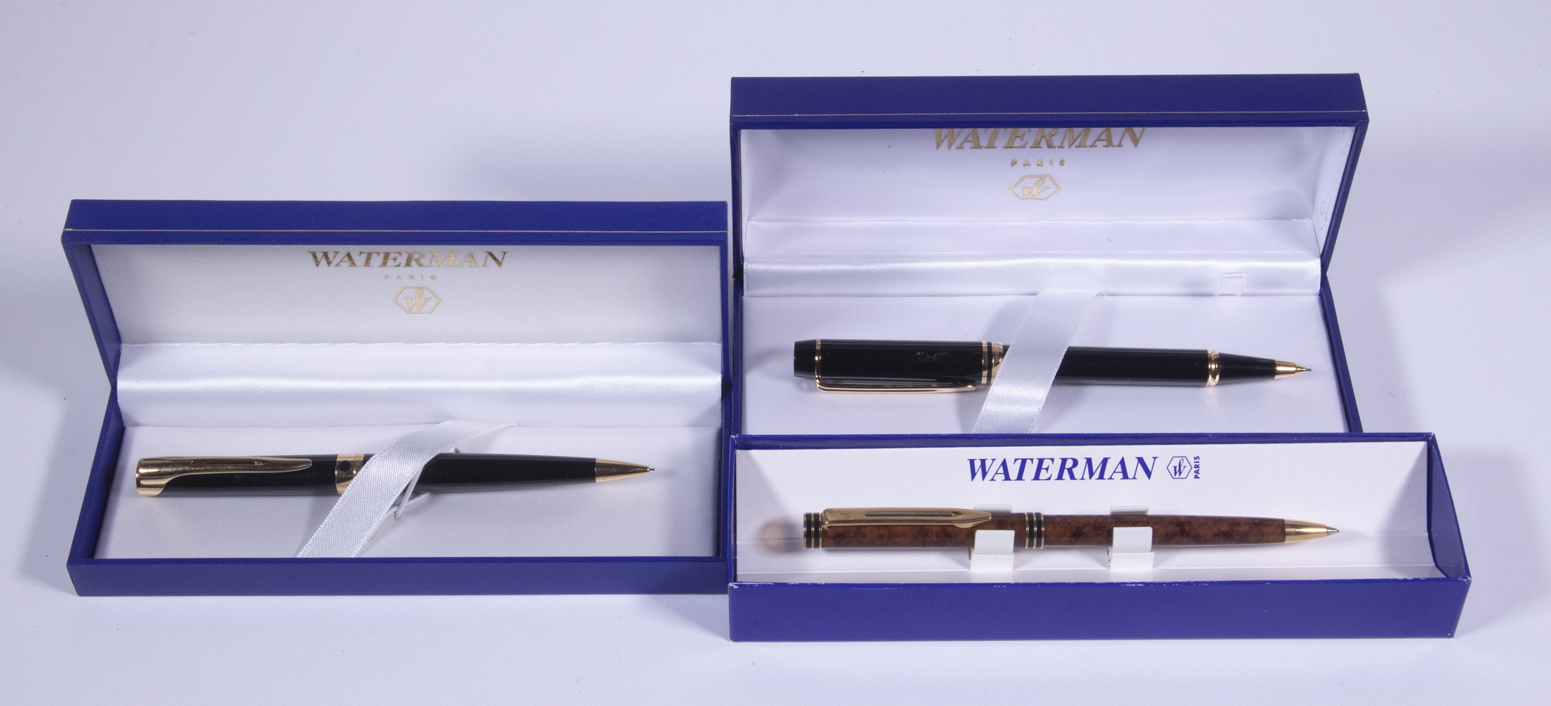 CASED WATERMAN PENCILS Lot of (3)