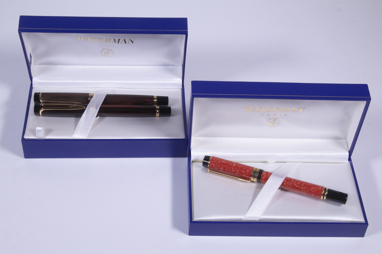 CASED WATERMAN PENS Lot of (3)