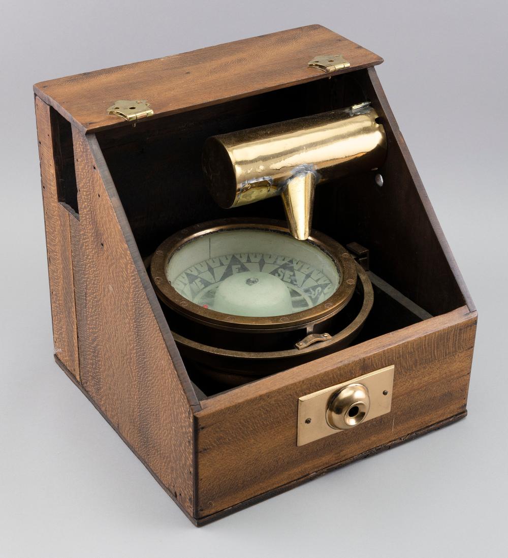 CASED YACHT BINNACLE LATE
