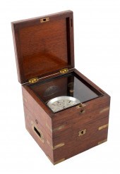 CASED YACHT CHRONOMETER BY BLI