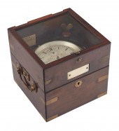 CASED YACHT CHRONOMETER BY JOH