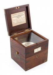 CASED YACHT CHRONOMETER BY THO