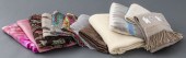 CASHMERE, WOOL & ACRYLIC SCARV