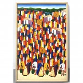 CASIMIR Signed Painting. Crowd