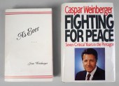 CASPAR 'CAP' WEINBERGER AND JA