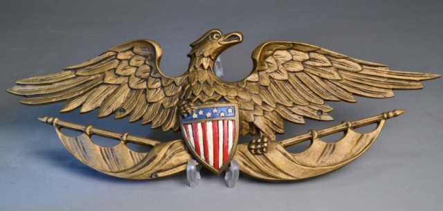 CAST ALUMINUM AMERICAN EAGLEGold