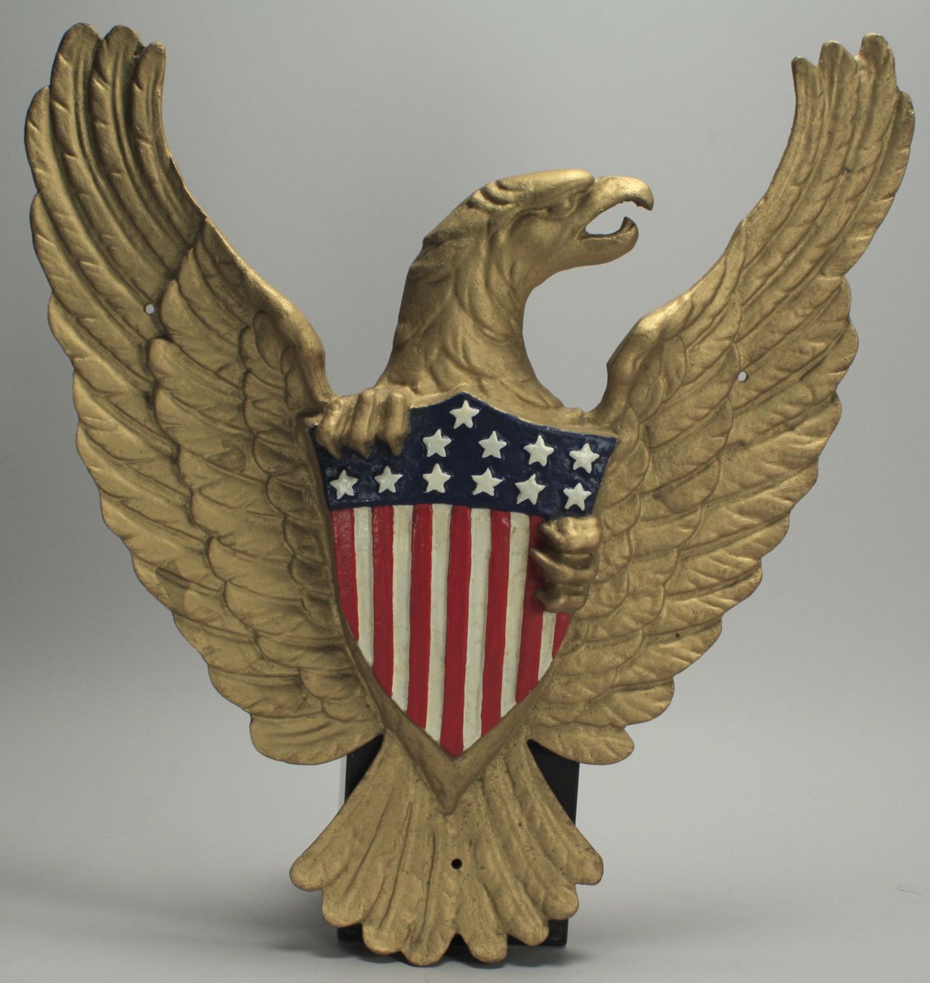 CAST ALUMINUM EAGLE AND LIBERTY