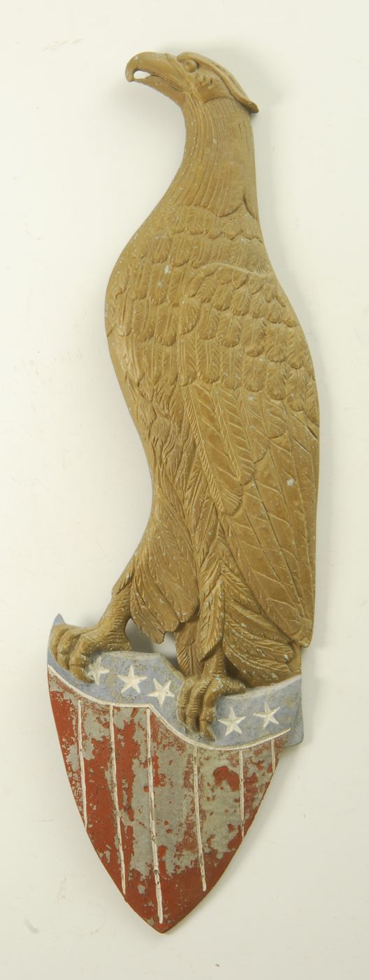 CAST ALUMINUM EAGLE AND LIBERTY