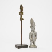 Cast Aluminum Yoruba Ibeji Fig