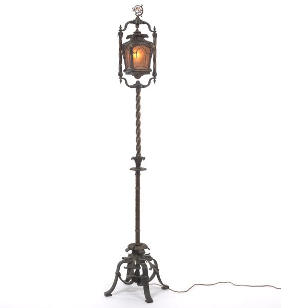 CAST BRONZE AND WROUGHT IRON