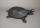 CAST BRONZE DECORATIVE TURTLE