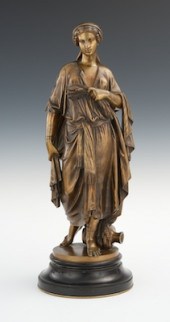 Cast Bronze Figure of Rebecca