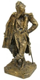 CAST BRONZE MARSHAL NEY AFTER